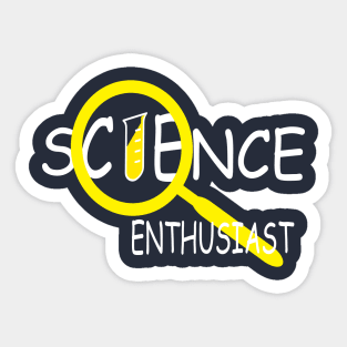 Science Enthusiast Sticker